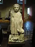 Statue de saint Mathurin.