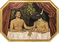 Hamed Sinno et un de ses frères, œuvre de Alireza Shojaian