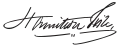 Signature de Hamilton Fish