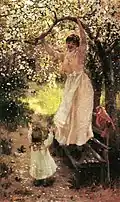 Falling Apple Blossoms (sans date)
