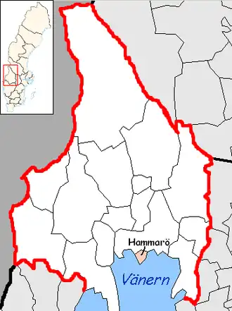 Localisation de Hammarö