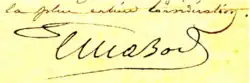 signature de Jean Le Marois
