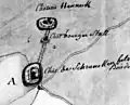 Haneck, Burgthalschloss und Schrankenfels
