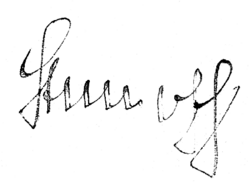 signature de Hans-Jürgen Stumpff