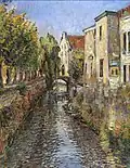 Vue du canal Valkenburg (1983)