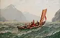 Fjord et voilier