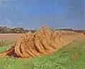 Récolte de seigle (huile sur contreplaqué, 1920)