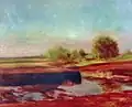 Coupe de tourbe (huile sur contreplaqué, 1921)