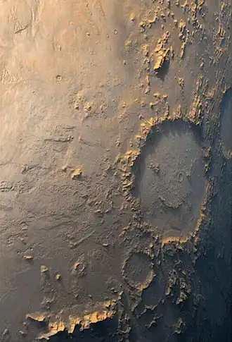 Image illustrative de l'article Galle (cratère martien)