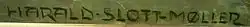 signature de Harald Slott-Møller