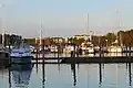 Port de plaisance.