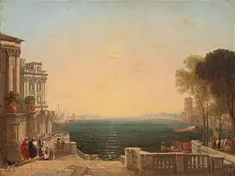 Vue d'un port.