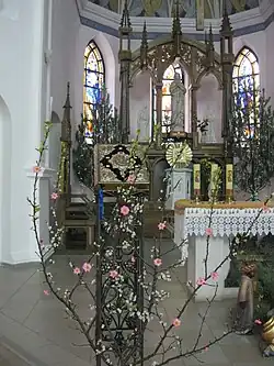 Partie de l'autel.