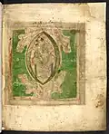 Miniature de la Trinité, f.1r