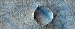 Larges crêtes au Sud d'Harmakhis Vallis
