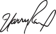 Signature de Harry Reid