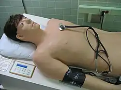Version récente de Harvey montrant le stéthoscope et l' interface de contrôle .