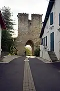Vue de l'intérieur de la ville.