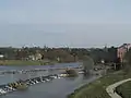 Vue sur la ville à travers la Ruhr