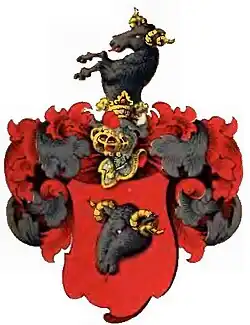 Armoiries des von Haugwitz silésiens