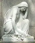 Pleureuse sur la tombe Jacobi par Fidel Binz.