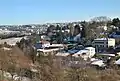 Haut du stade,vue vers l'Est.