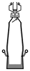Haut fourneau équipé d'un gueulard fermé, sans cloche (conception moderne, se généralisant depuis 1975).