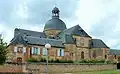 Hôpital d'Hautefort vu de l'arrière