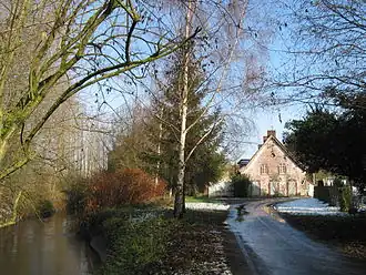 Le vieux moulin (XIXe&nbsp;siècle).
