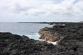 Vue du cap Kumukahi