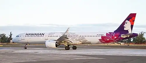 Airbus A321neo en 2020.