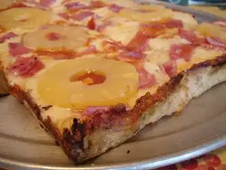 Image illustrative de l’article Pizza hawaïenne
