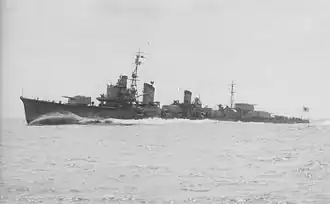 illustration de Hayanami (destroyer)