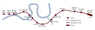 Image illustrative de l’article Ligne 1 du métro de Hô Chi Minh-Ville