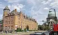 Situation actuelle du collège du Sacré-Cœur et de la basilique en 2019.