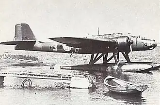 Vue de l'avion.