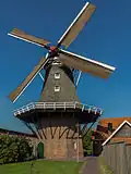 Hellendoorn, moulin : korenmolen de Hoop.