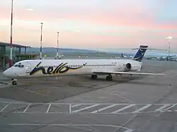 Un des 6 MD-90 de la compagnie Hello.