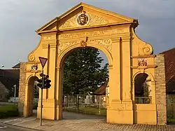 Le Türkentor ou porte turque.