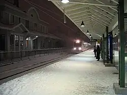 Gare de Huopalahti.