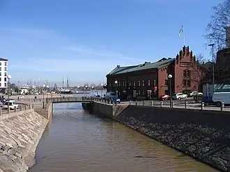 Le canal de Katajanokka.