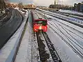 Le métro d'Itäkeskus.