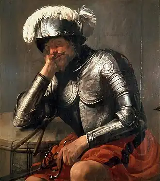 Hendrick ter Brugghen, Mars dormant, 1629