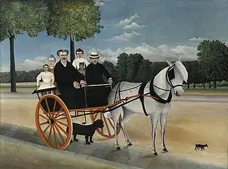 Henri Rousseau, La Carriole du Père Junier, 1908, Musée de l'Orangerie.