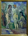 Henri Manguin, Étude pour les Trois Graces, 1905.