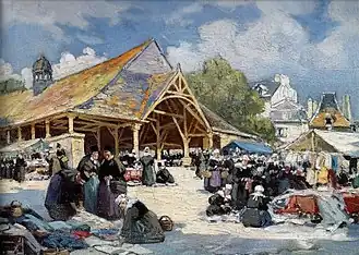 Le Marché du Faouët (1926), musée du Faouët.