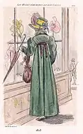 1813, "Les Modes Feminines du XIX Siecle", pointe sèche en couleur