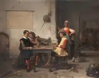 La Partie de cartes.