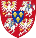 Armoiries comme roi de la république des Deux Nations (1573-1574).