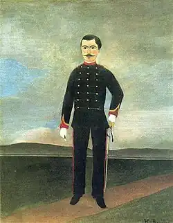 Portrait de Frumence Biche en uniforme, s/d